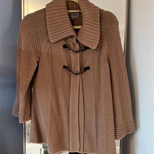 Stylish brown cardigan